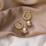 Brincos Mette Argola com Pérola