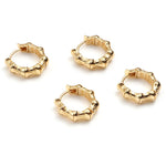 Brincos Elida Dourados