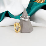 Anel Geométrico com Zircônia