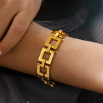 Pulseira Vintage chain dourada