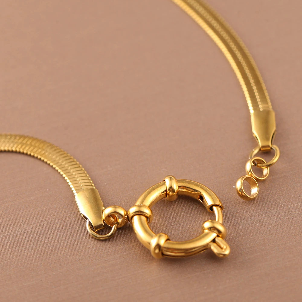 Colar Liv Corrente de Cobra