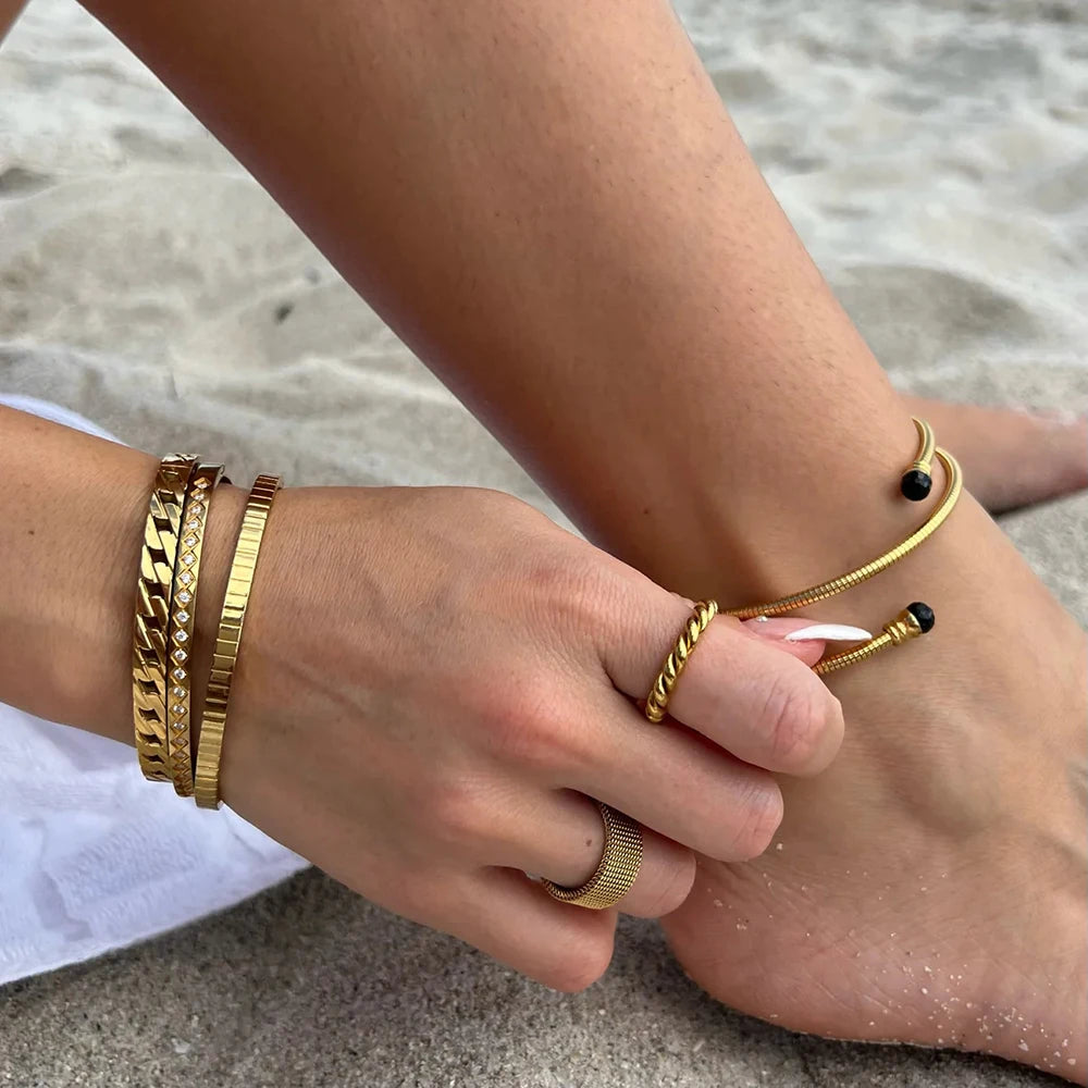 Anèl Pallet Dourado