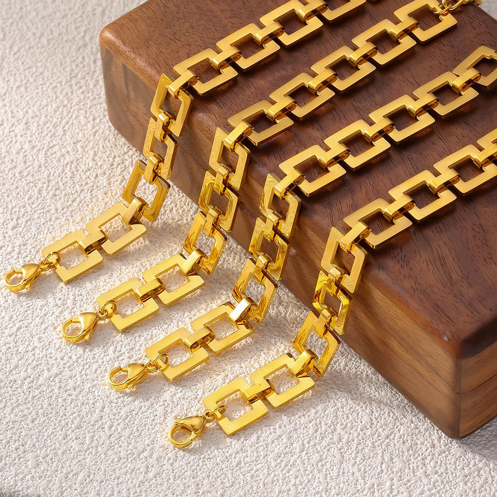 Pulseira Vintage chain dourada