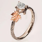 Anel Incrustado com Zircônia Branca