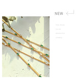 Pulseira Tiril Esmeralda