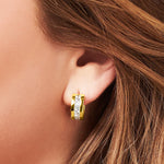 Brincos Thalia Estilo Europeu