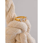 Anel Coroa Brilhante