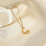 Colar Tove Lua Dourada