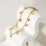 Tornozeleira Petal bead