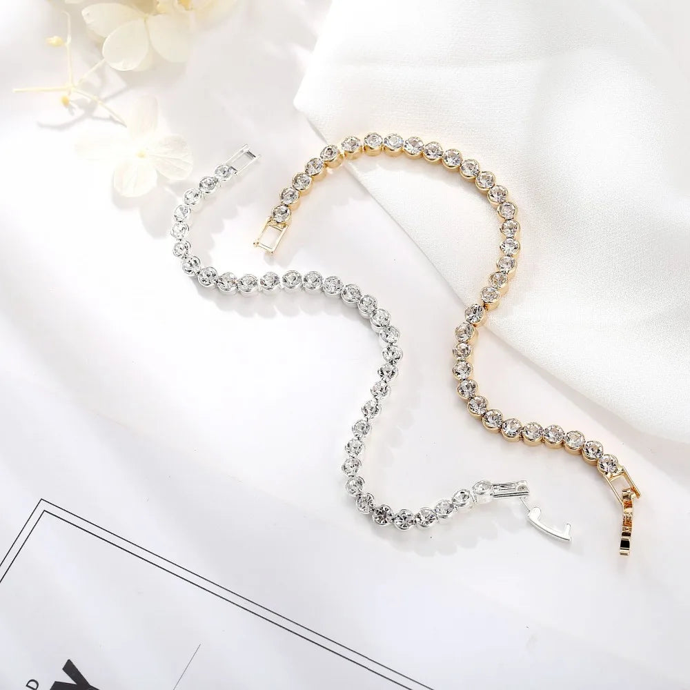 Pulseira Corrente cristal