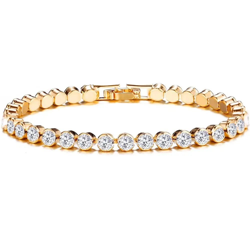 Pulseira Corrente cristal