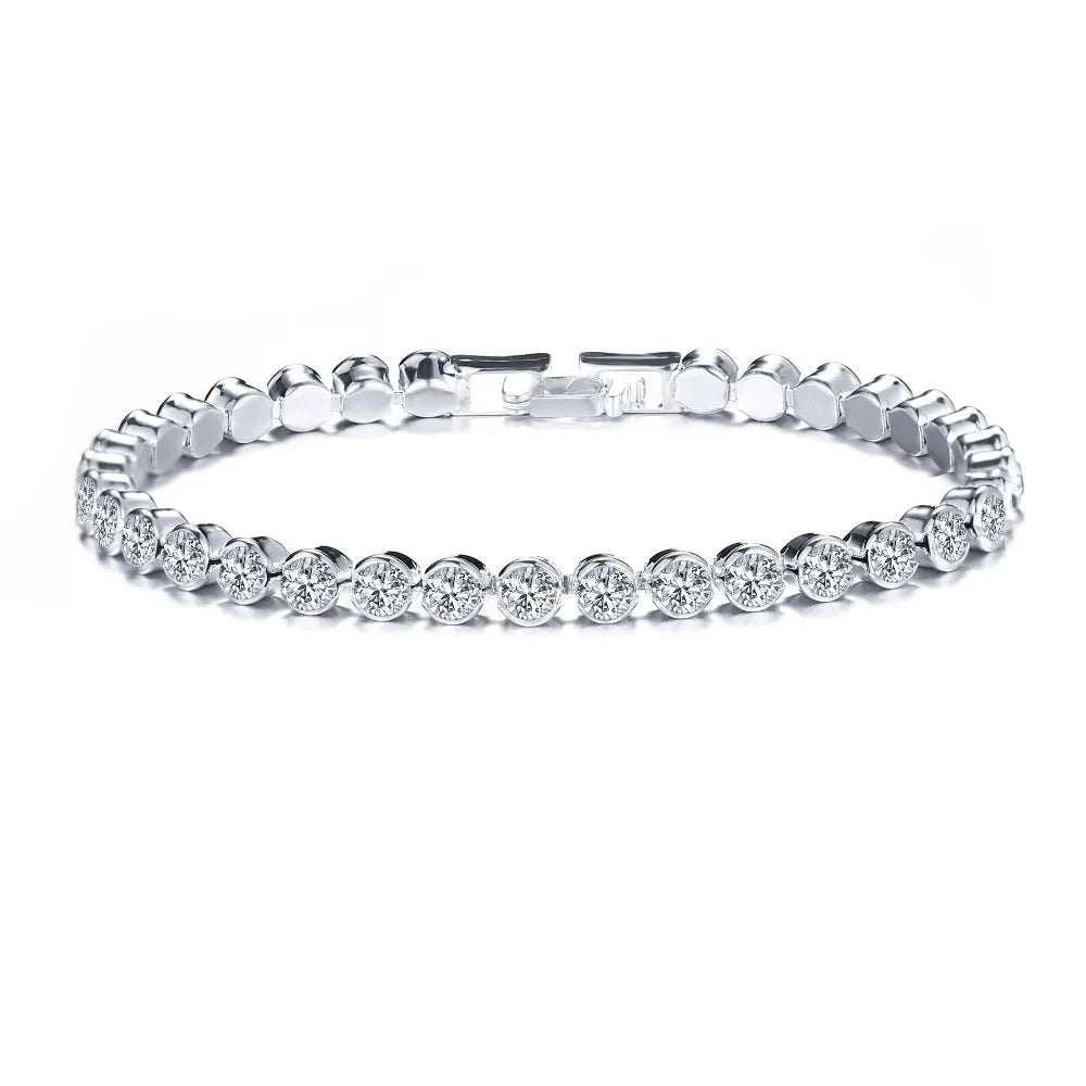 Pulseira Corrente cristal