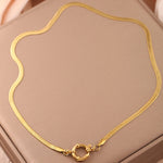 Colar Liv Corrente de Cobra