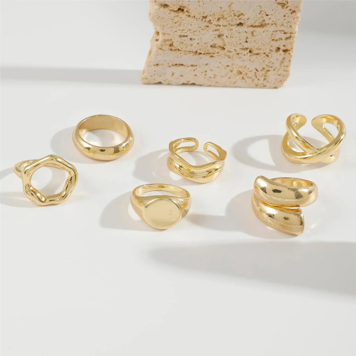Conjunto de Anéis "Emma"
