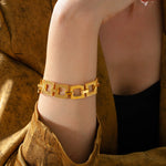 Pulseira Vintage chain dourada