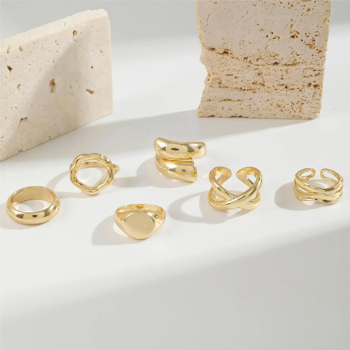 Conjunto de Anéis "Emma"