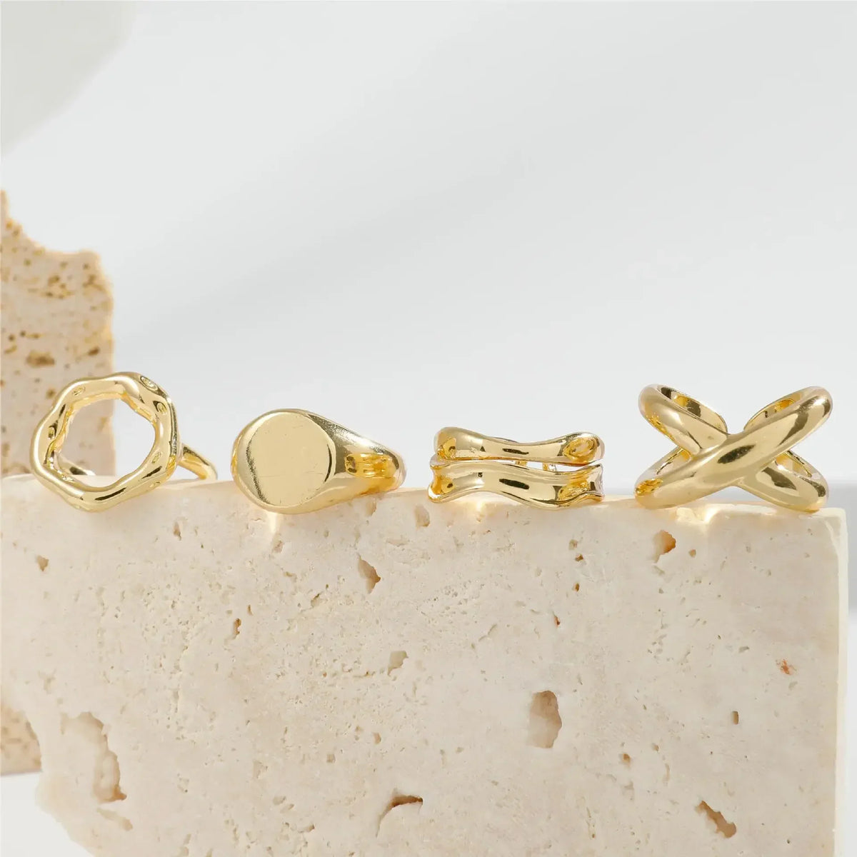 Conjunto de Anéis "Emma"
