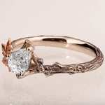 Anel Incrustado com Zircônia Branca