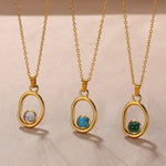 Colar Liva com Pedra Natural