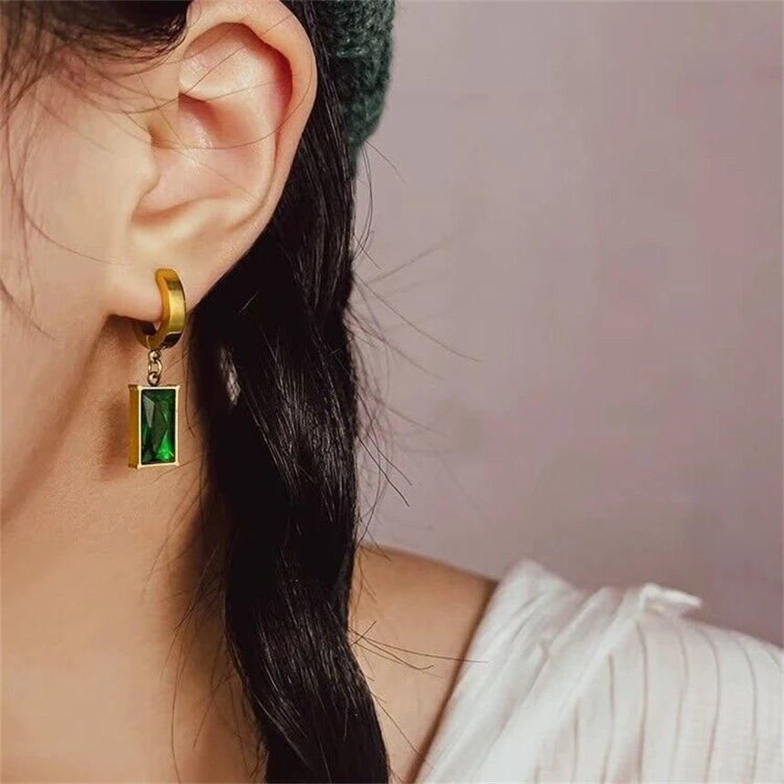 Conjunto Esmeralda verde