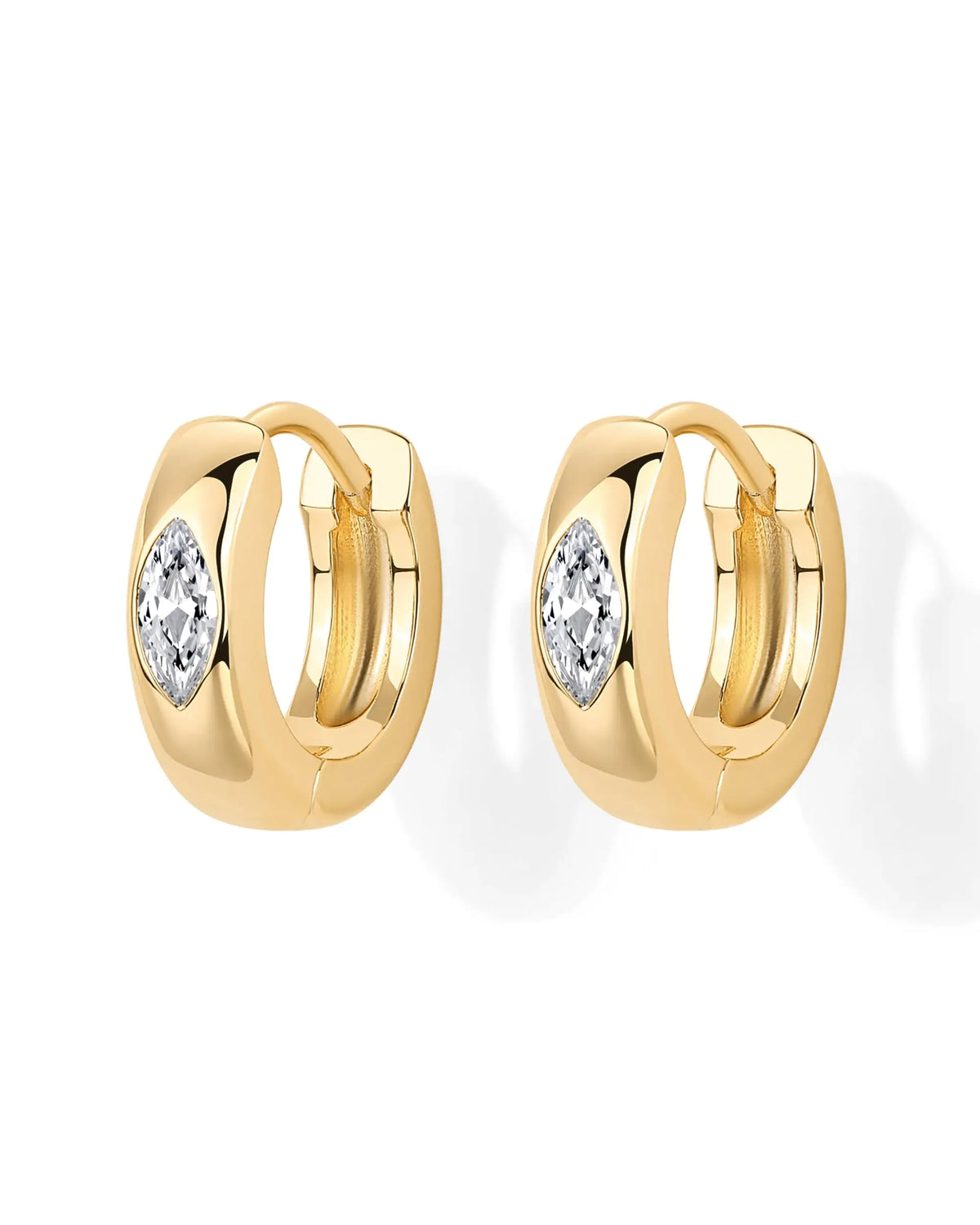 Brincos Amara com Zircônia Brilhante