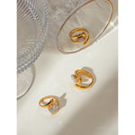 Anel Marianne Dourado