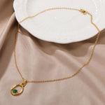 Colar Liva com Pedra Natural