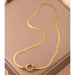 Colar Liv Corrente de Cobra